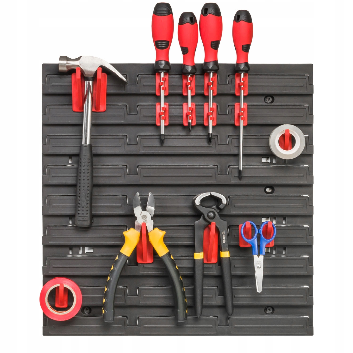 Tablica narzędziowa organizer ścienny 386 x 390 Cechy dodatkowe możliwość zawieszenia na ścianie