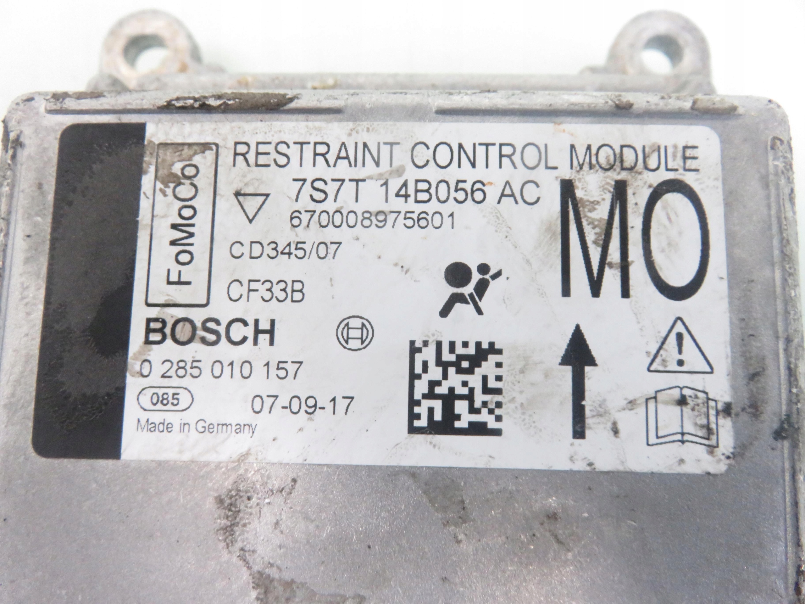 MODUŁ AIRBAG FORD MONDEO IV 7S7T14B056AC Producent części Bosch