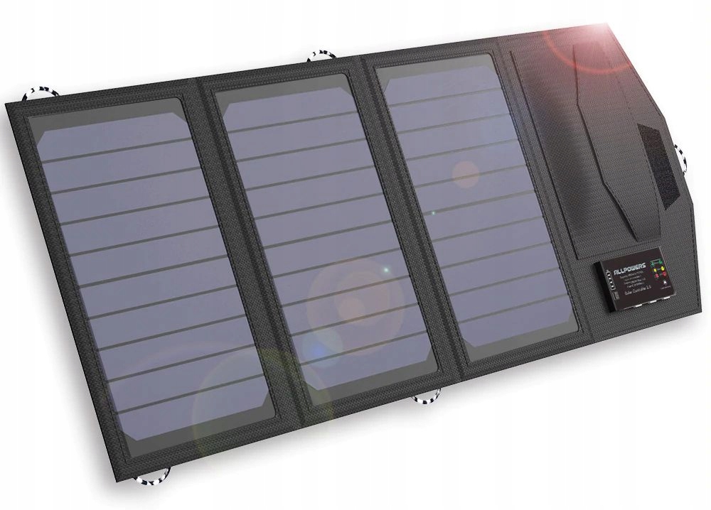 Panel solarny 15W powerbank 10000mAh Usb ładowarka