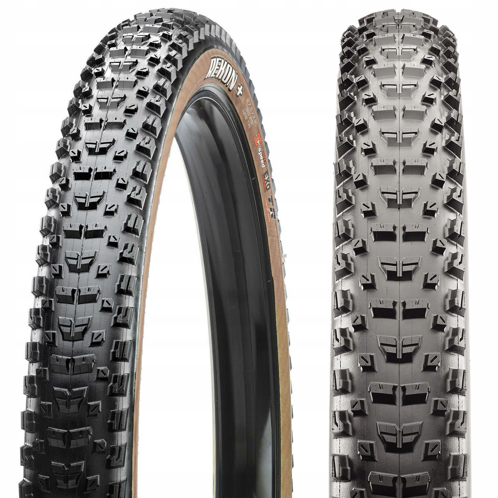 Pneumatika Maxxis Rekon+ Dark Tan Wall 27.5x2.80 60TPI skládací Exo Tr Dual