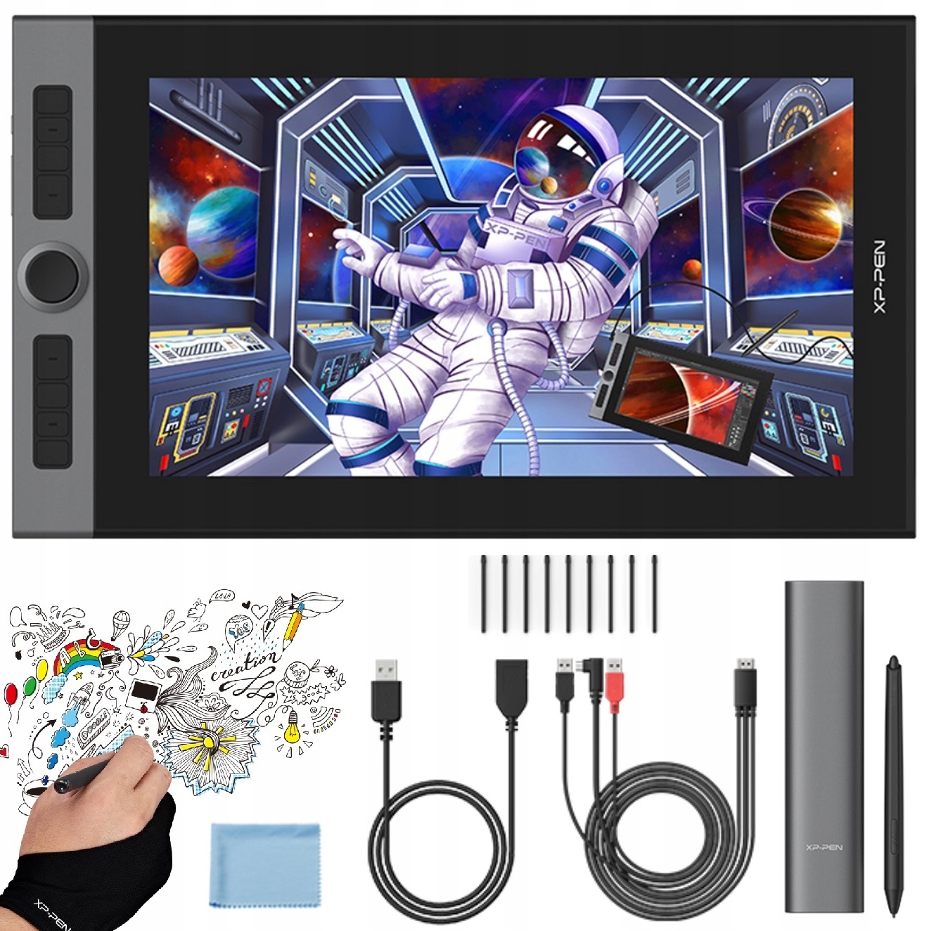Grafický Tablet Xp-pen Artist Pro 16 5080 Lpi Tilt 8192 Pre Grafika