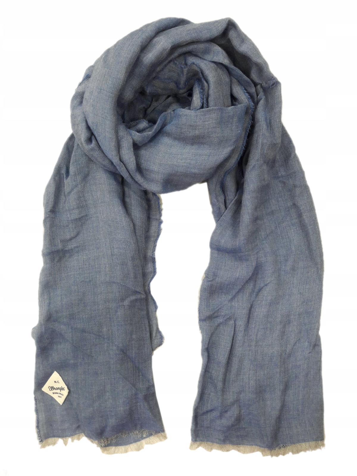 

Wrangler Solid Scarf Bijou Blue Chusta Damska