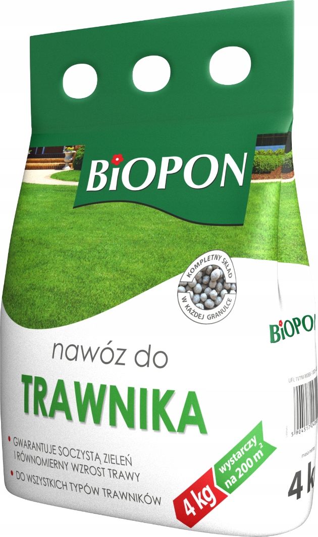 

Biopon Nawóz do trawy trawnika 4 kg