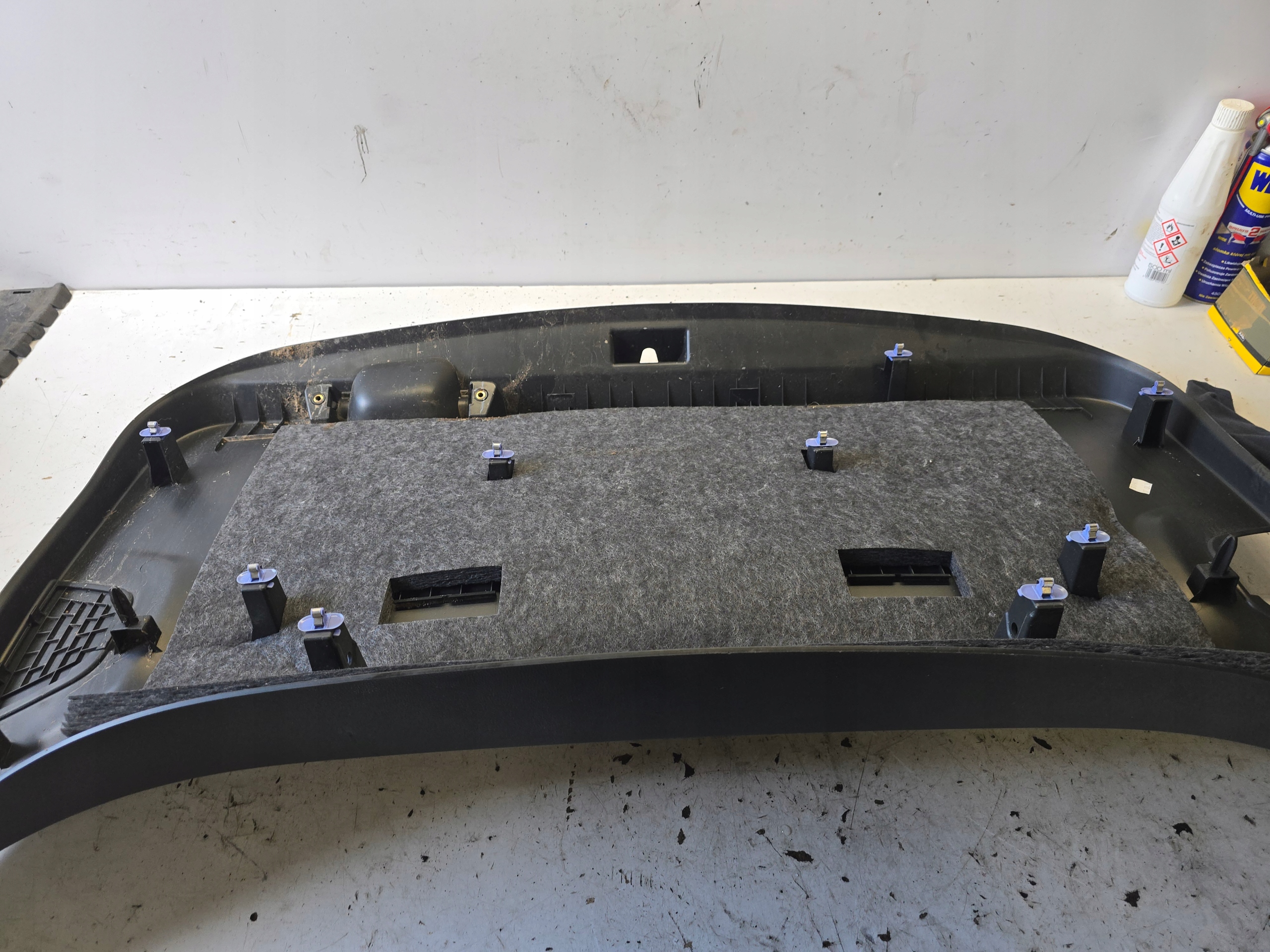 OPEL ZAFIRA C upholstery cover bonnet boot