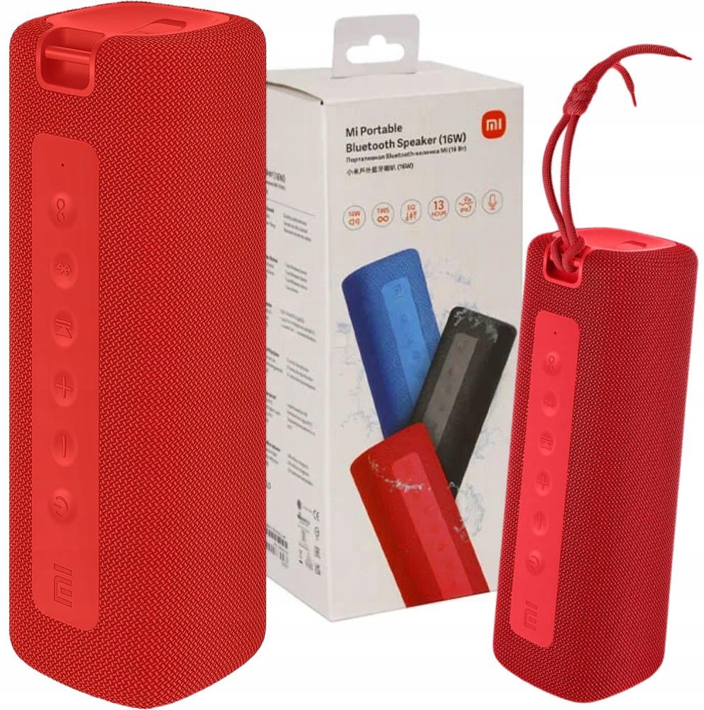 Głośnik przenośny Xiaomi Mi Portable Bluetooth Speaker Czerwony