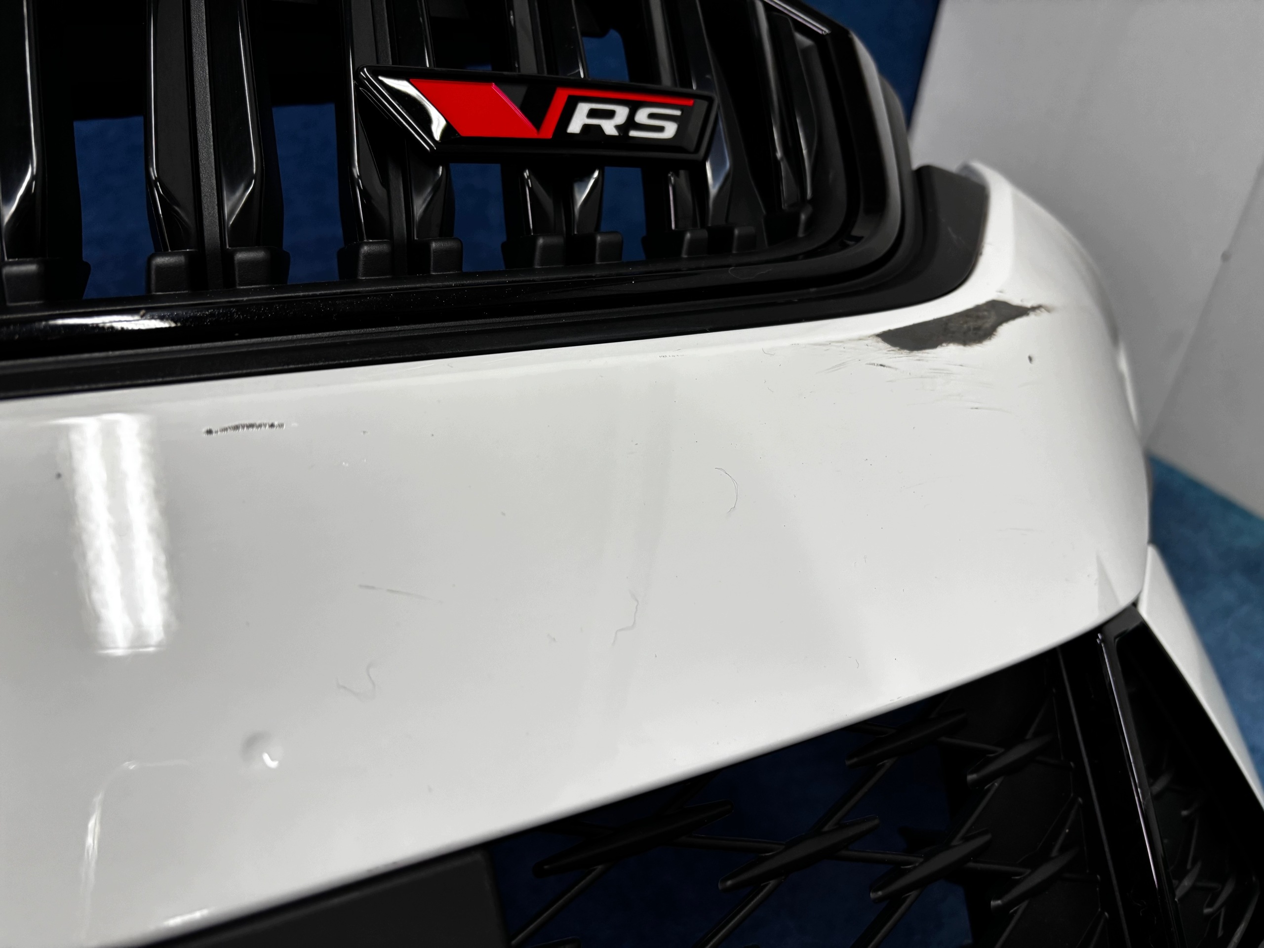 SKODA OCTAVIA IV V-RS LIFT bumper front front complete 2X washers