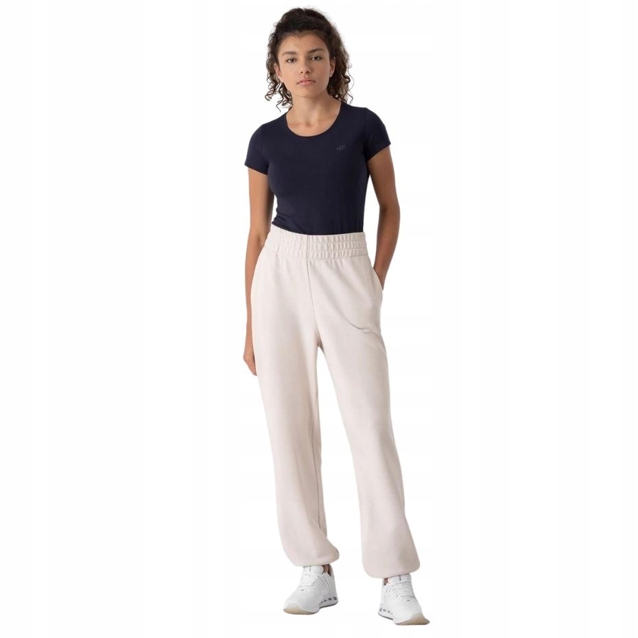 KOSZULKA Bawełniana KRÓTKI RĘKAW Tiszert Damski 4F Płeć kobieta