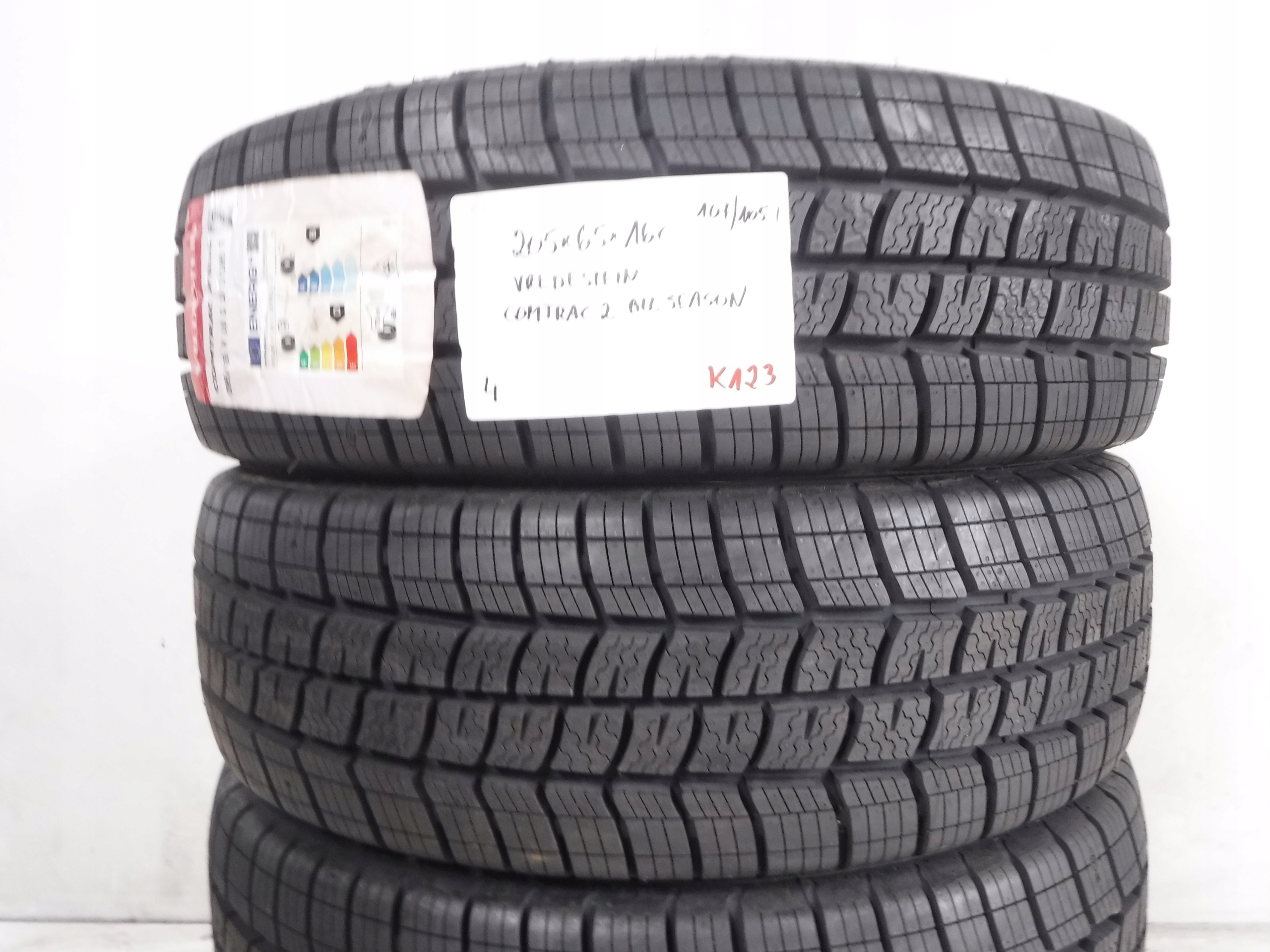 ВСЕСЕЗОННІ ШИНИ VREDESTEIN COMTRAC 2 205/65 / 16C