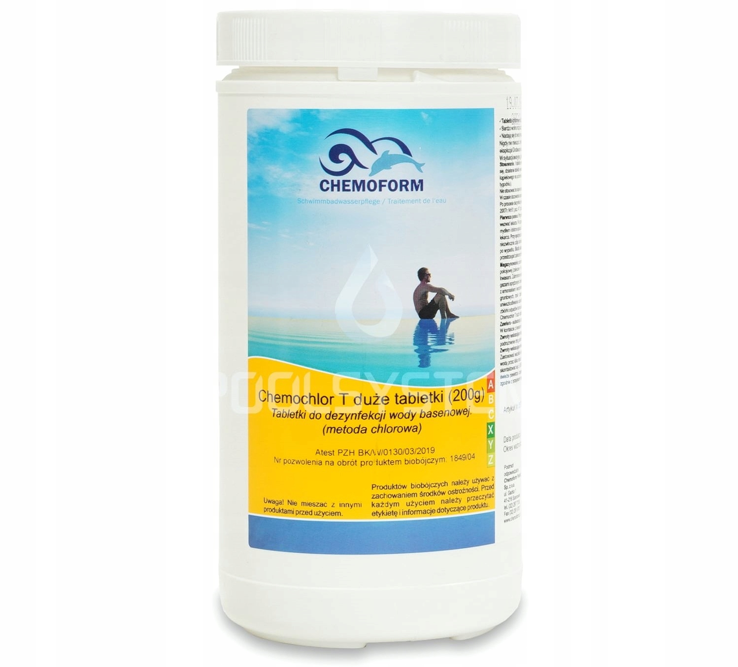 

Chemoform Chemochlor T tabletki chlorowe 200g 1kg