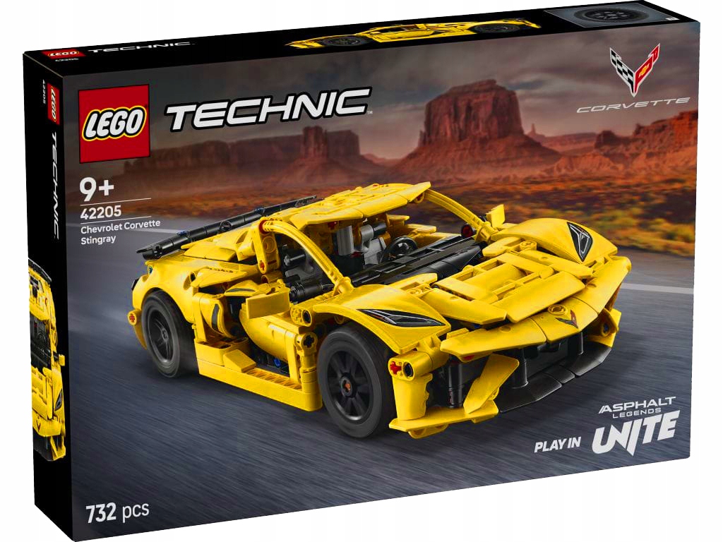 Lego Technic – Chevrolet Corvette Stingrayová