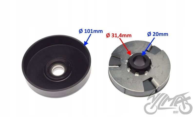 SPRZĘGŁO TYŁ DO LIFAN GOKART 160 200 ODŚRODKOWE Dopasowanie do pojazdu produkt uniwersalny
