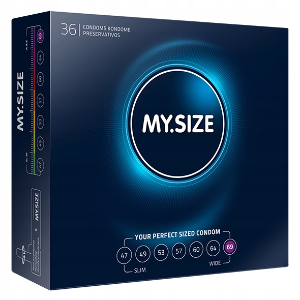 

Kondomy Dla Ciebie Na Wymiar Mysize 69MM 1 Szt.