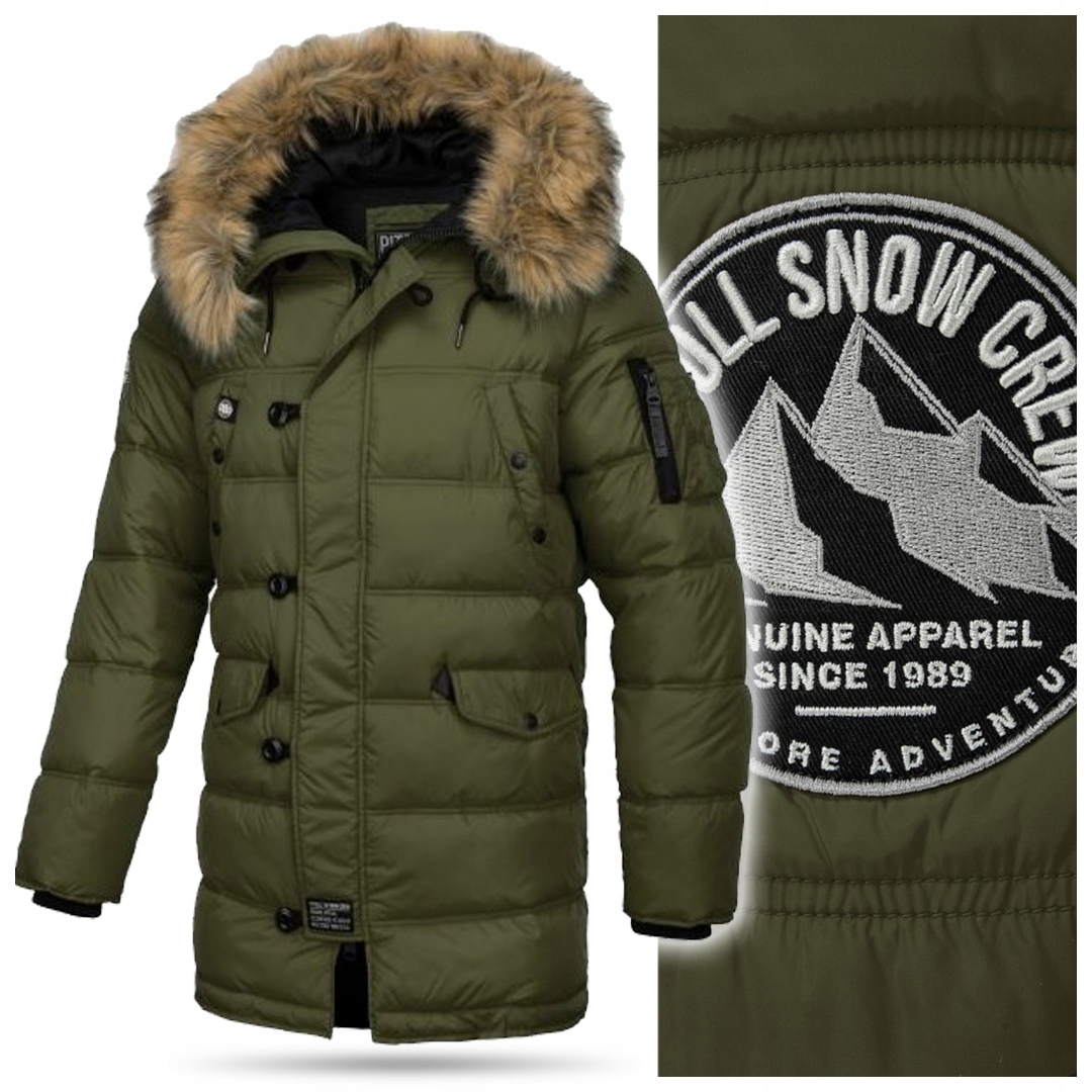 

Kurtka Zimowa Parka Z Futerkiem Pit Bull r.S