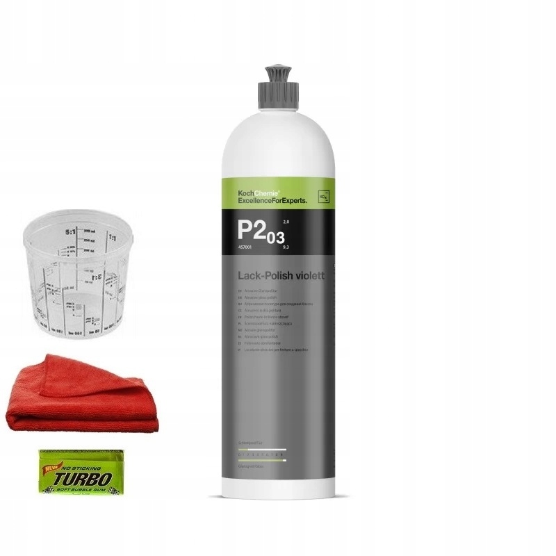 KOCH CHEMIE P2 03 LACK POLISH VIOLETT 5L POLITURA