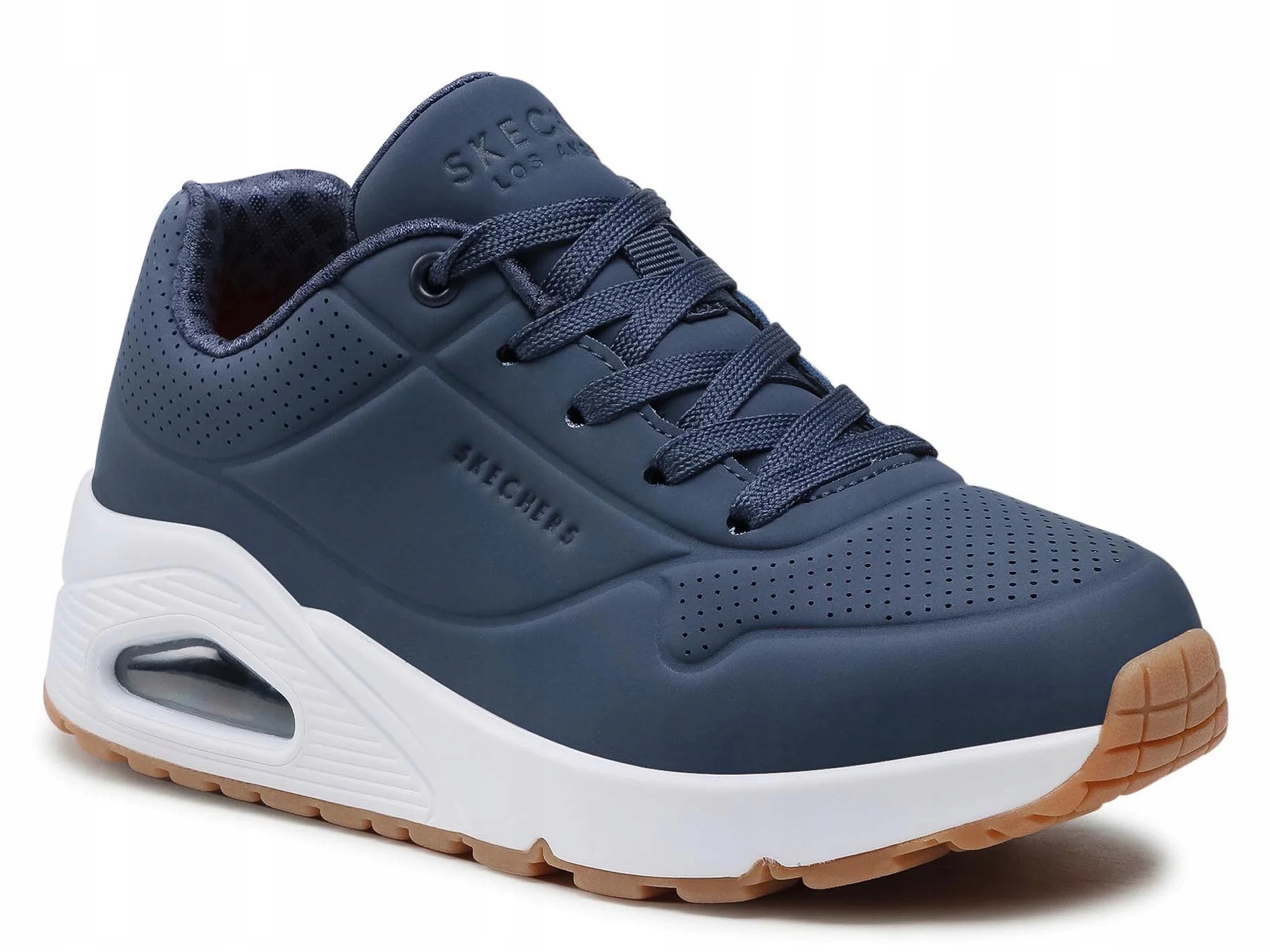 pro mládež boty Skechers Uno-stand 403674L-NVY nízké