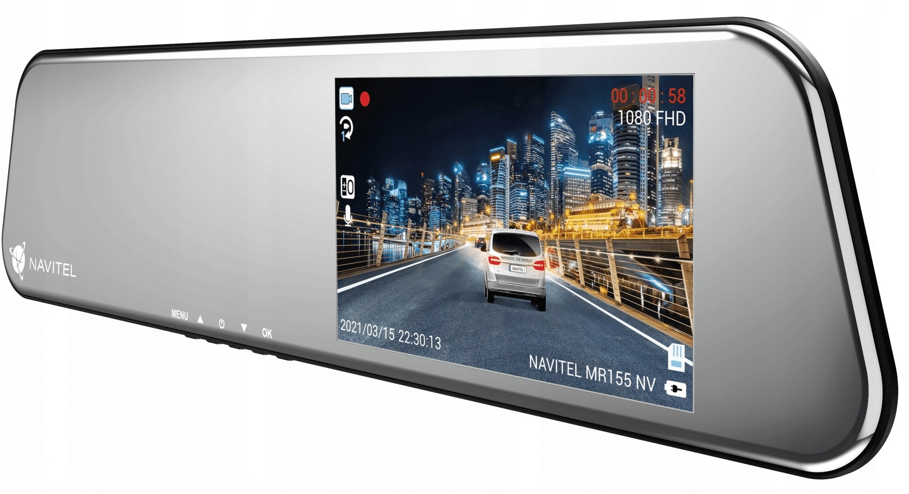 

Navitel MR155 Video rejestrator jazdy w lusterku