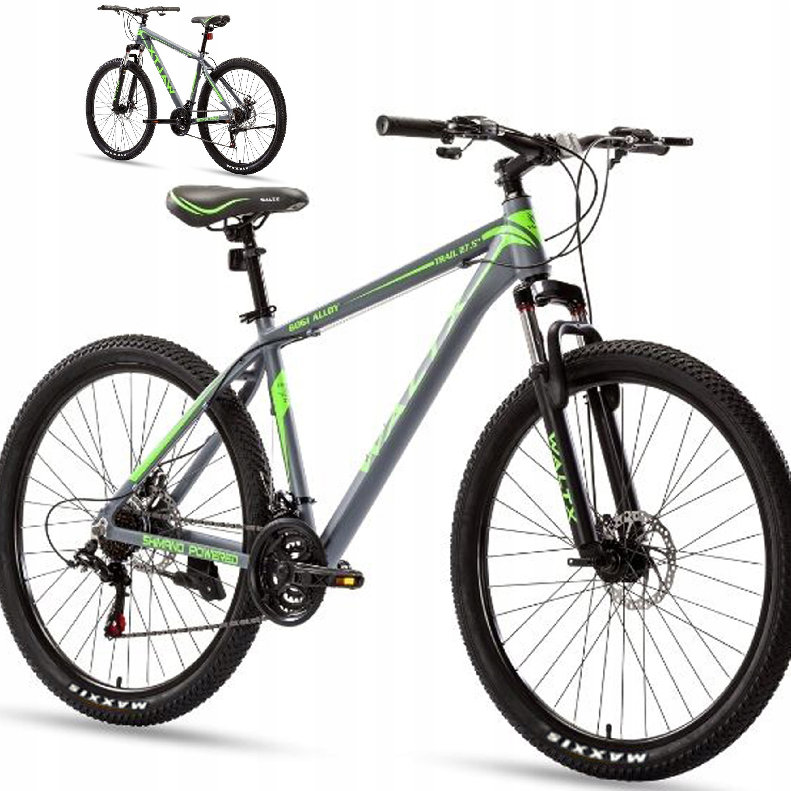 

Rower Górski Mtb Shimano 27,5 Amortyzator 2XTARCZE