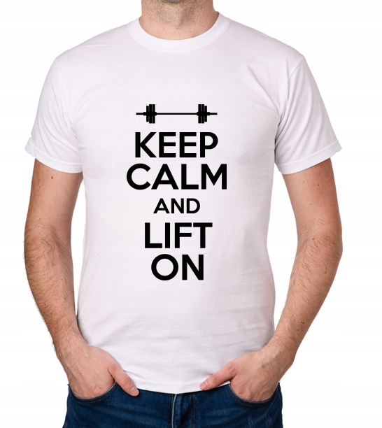 

koszulka Keep Calm And Lift On prezent