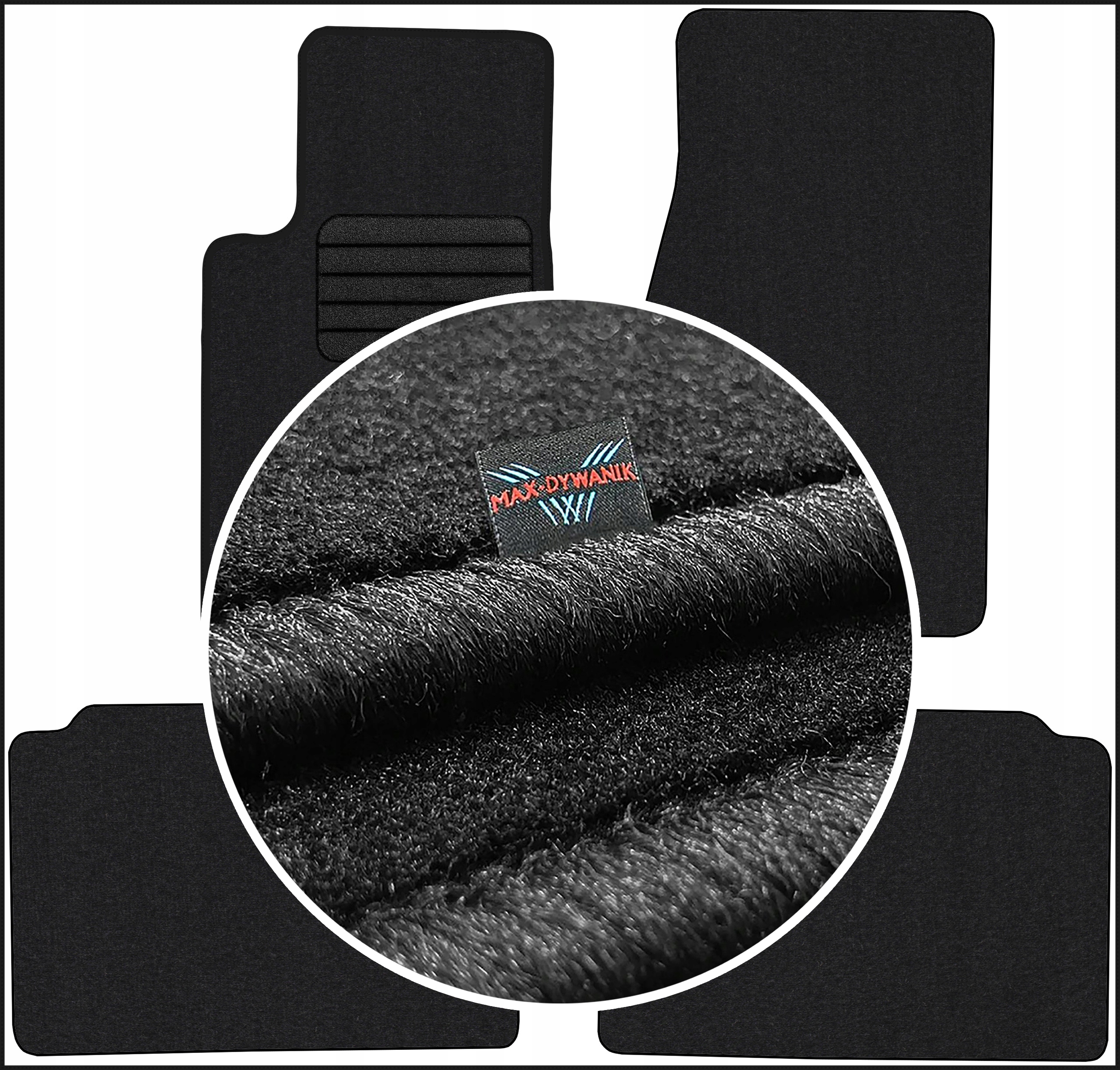 Koberce do auta Grand Cherokee III Wk 05-10