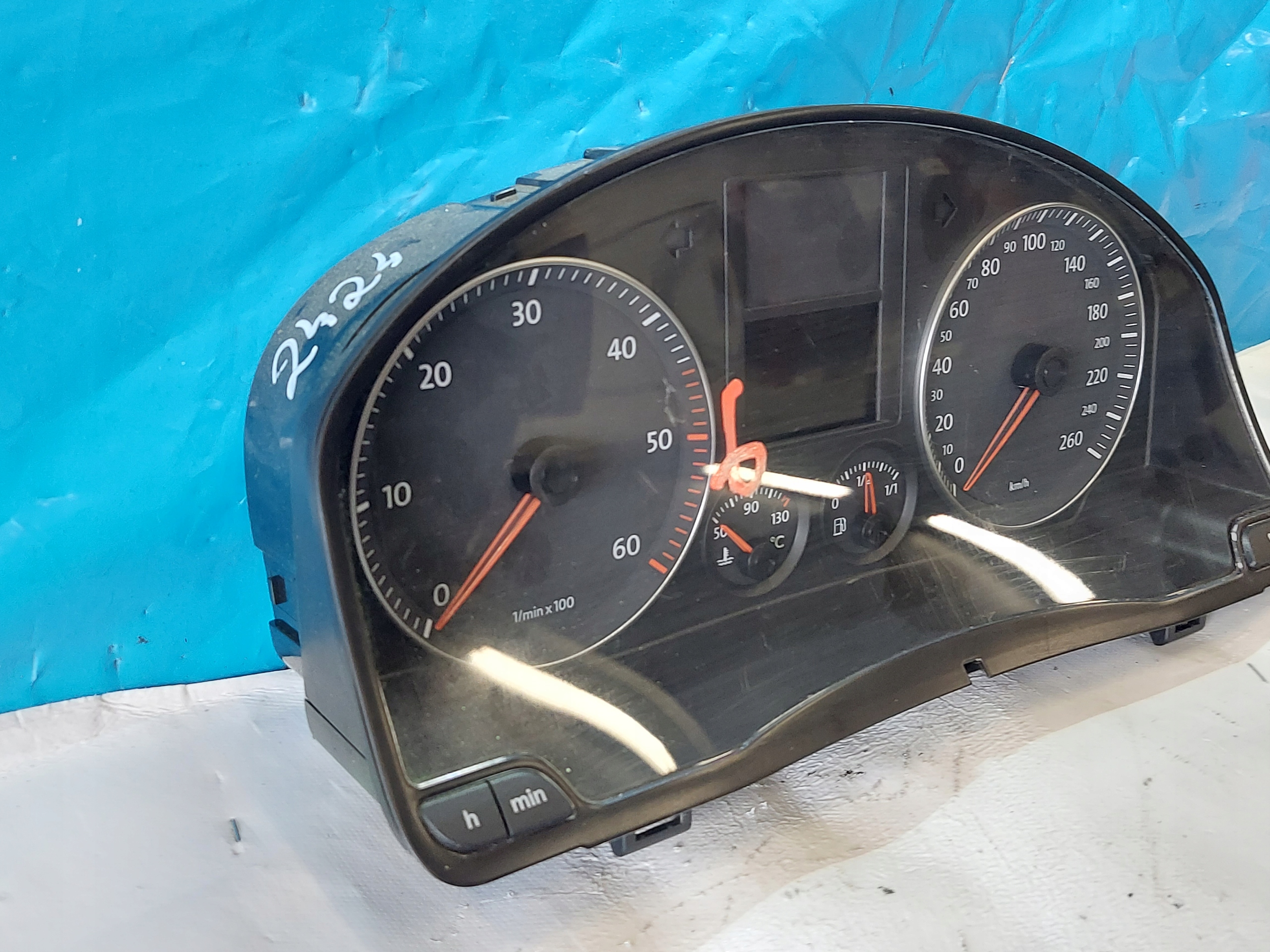dials clock GOLF V 1.9 TDI 1K0920854B