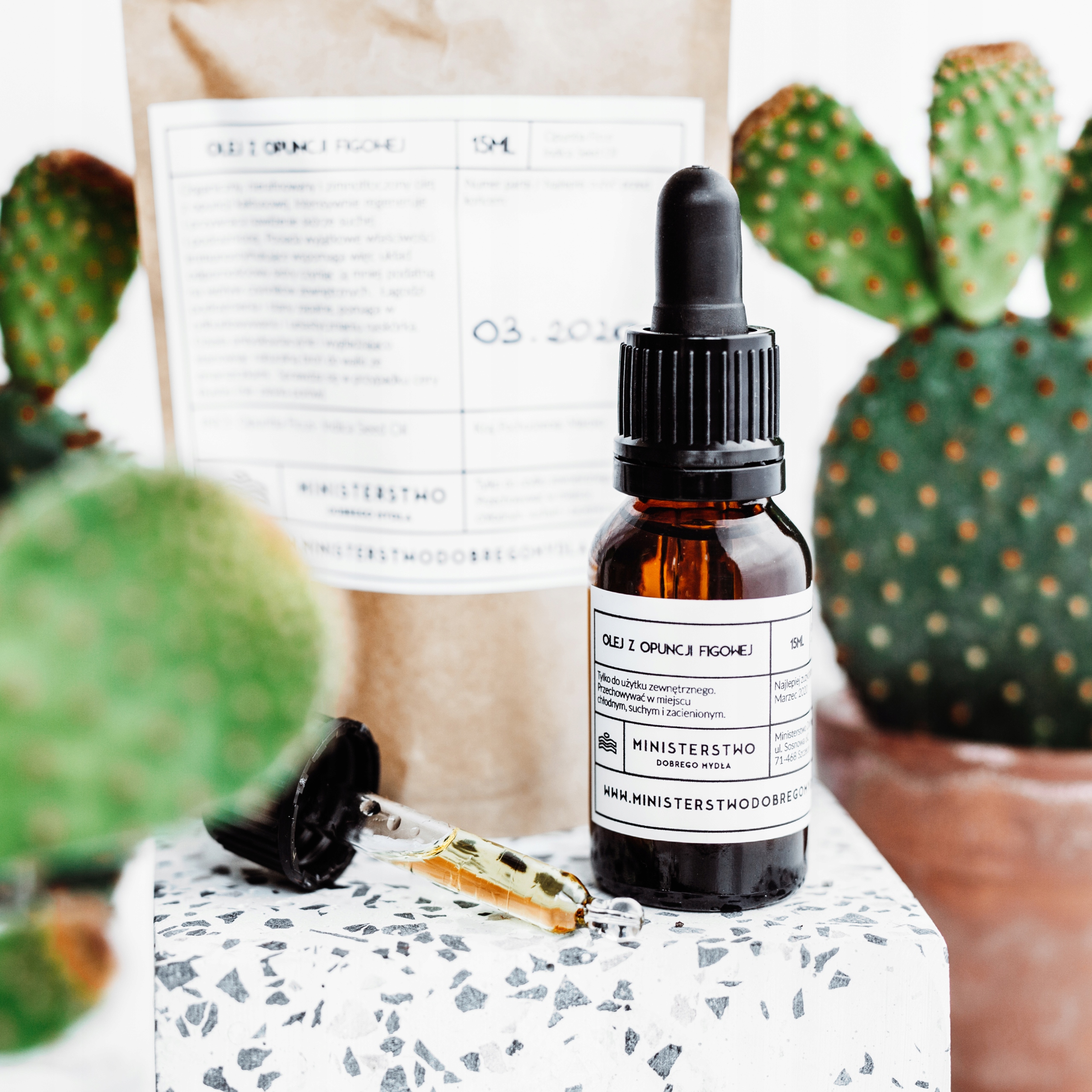 MINISTERSTWO DOBREGO MYDŁA OLEJ Z OPUNCJI FIGOWEJ MDM 30ML Marka Ministerstwo Dobrego Mydła