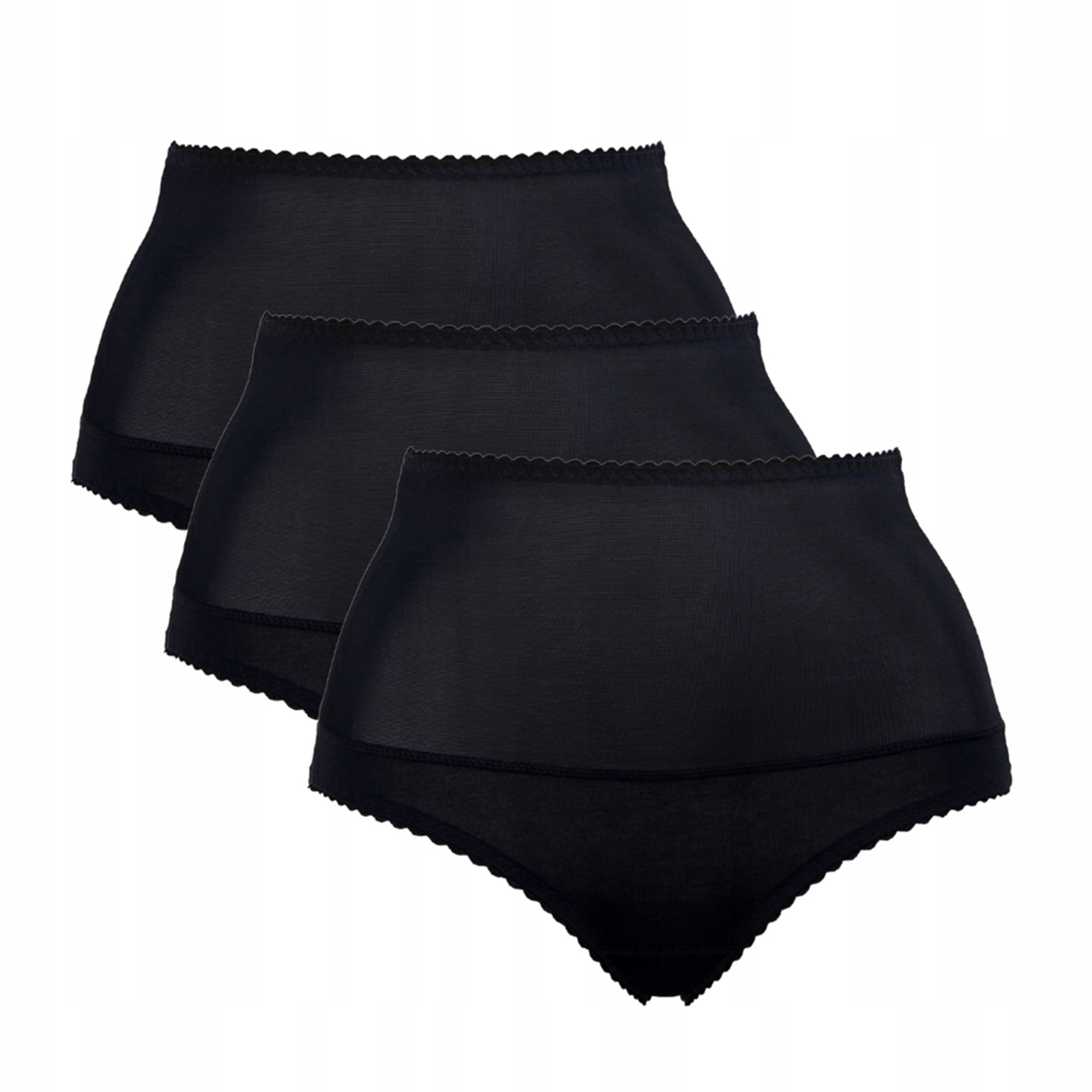 Mitex Iga 3-balení Kalhotky kalhotky modelující černé M