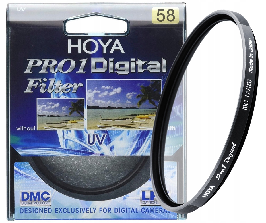 Filtr Hoya UV PRO1D Pro1 Digital 58mm Slim DMC Digital Multi Coated