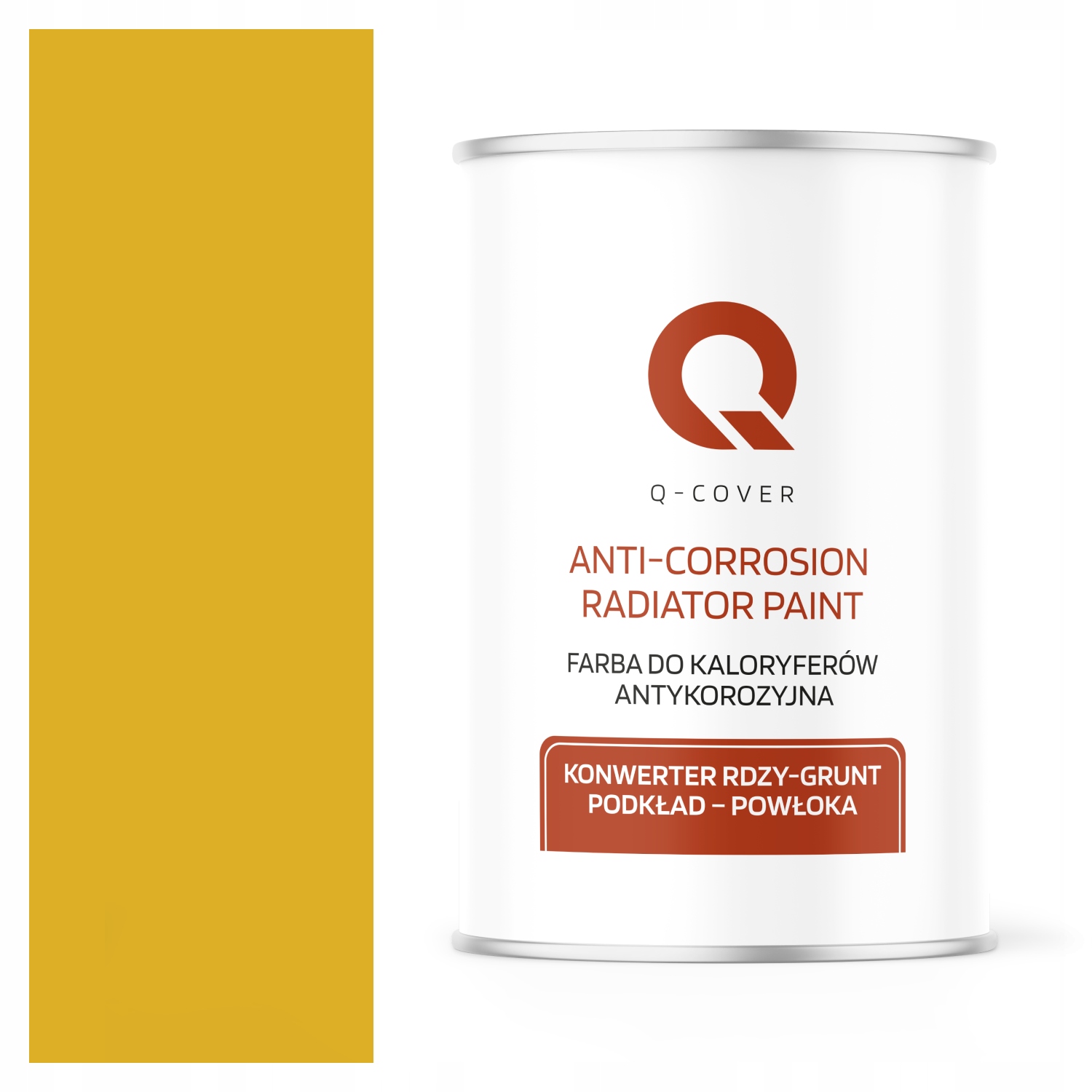 Barva pro radiátory Antikorozní Odolná 1L Polomatná Žlutá citronová RAL1012