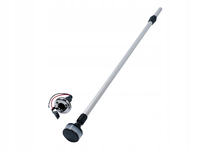 Špičková navigační lampa Led bílé světlo 360° teleskopická 87,5-150 cm