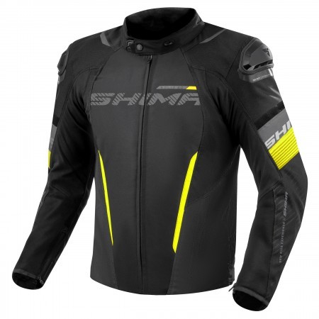 Textilní motocyklová bunda Shima Solid 2.0 Men Fluo L