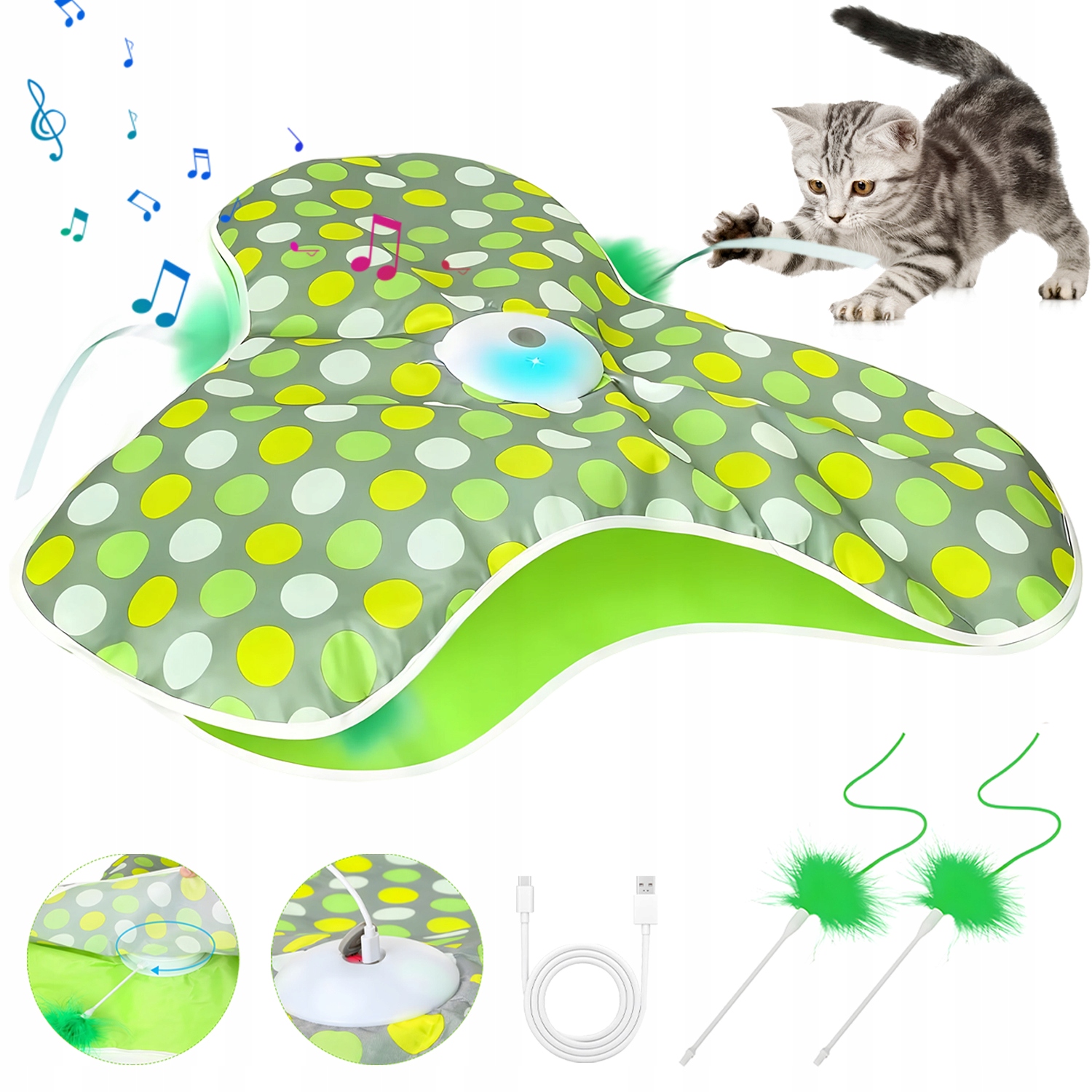 Levně Elektrický Obal Na Lov Pro Kočky Se 3 Inteligentními Režimy