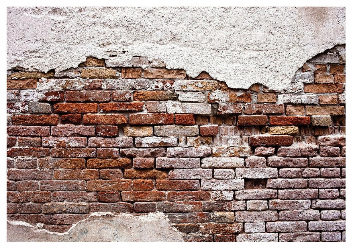 

Fototapeta Cegła 3D Stara Imitacja Beton 416x254