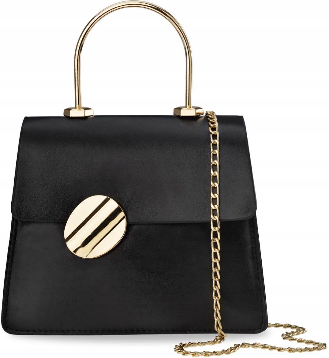 

Elegancka Torebka Listonoszka Kuferek Na Łańcuszku