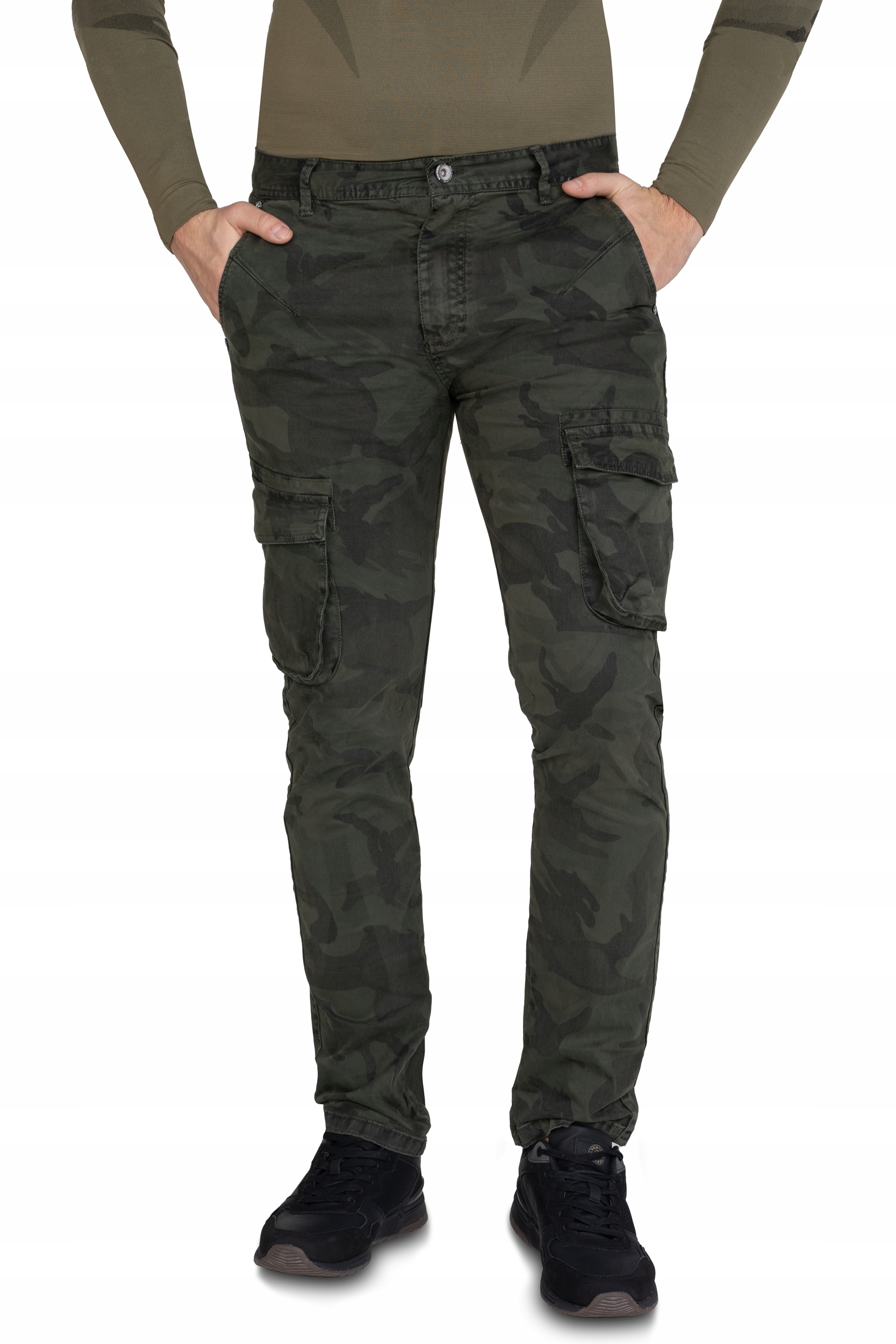 

Spaio New Storm Spodnie Bojówki G8699 Green R. 34