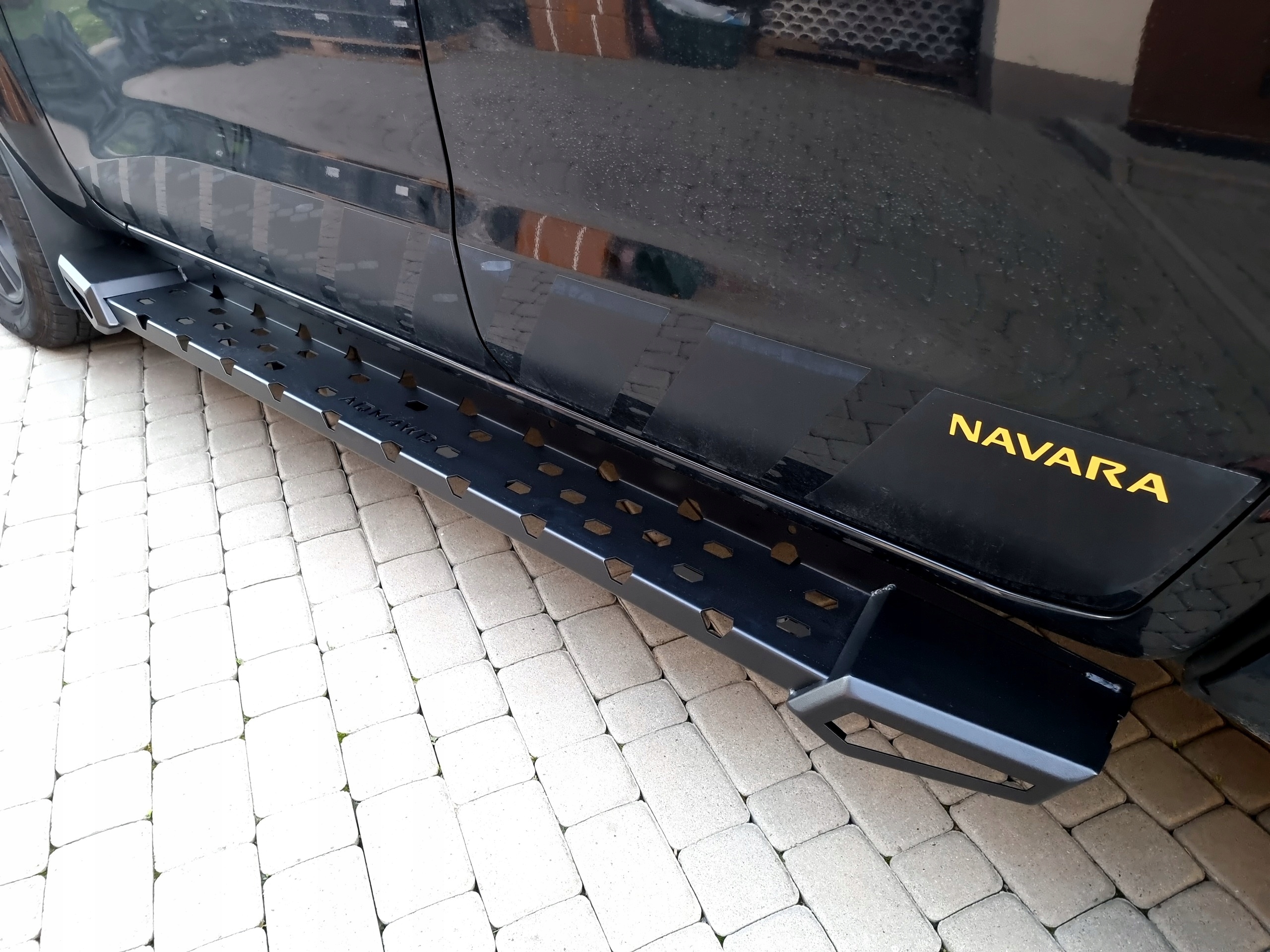 M30_L200D40 - Боковые юбки пороги модель от Mitsubishi L200