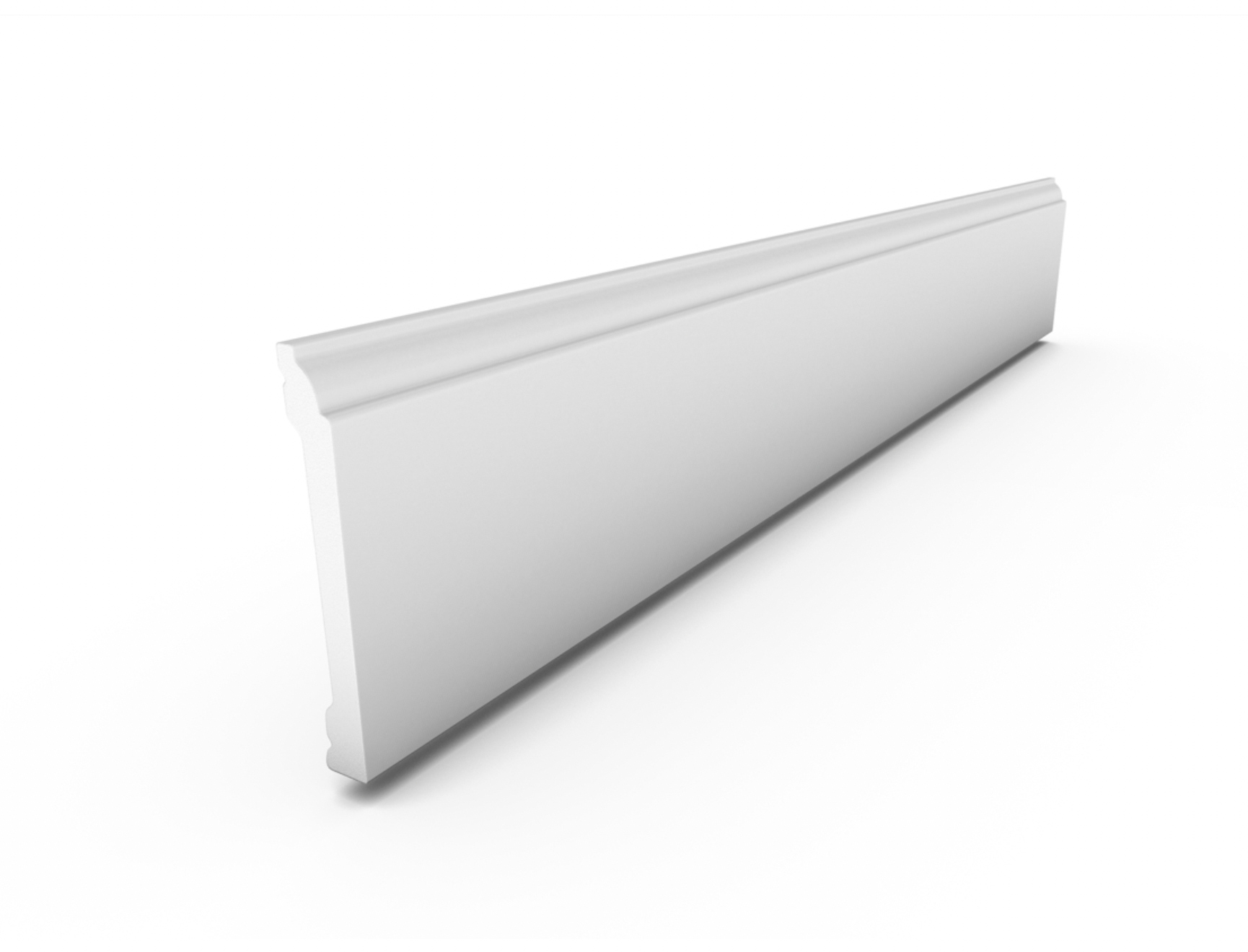 Listwa przypodłogowa biała cokół dekoracyjna FP11