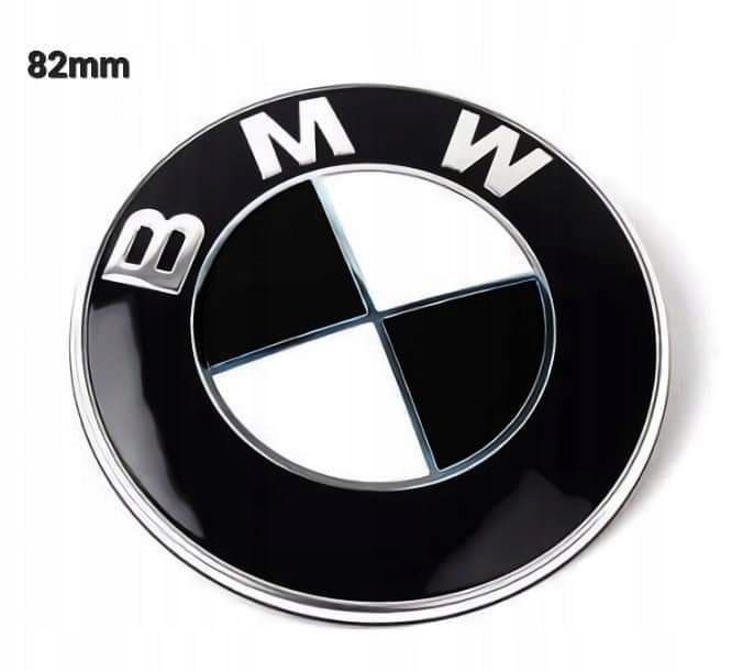 

Bmw Emblemat Logo 82mm Namaskę Klapę Czarny Tuning