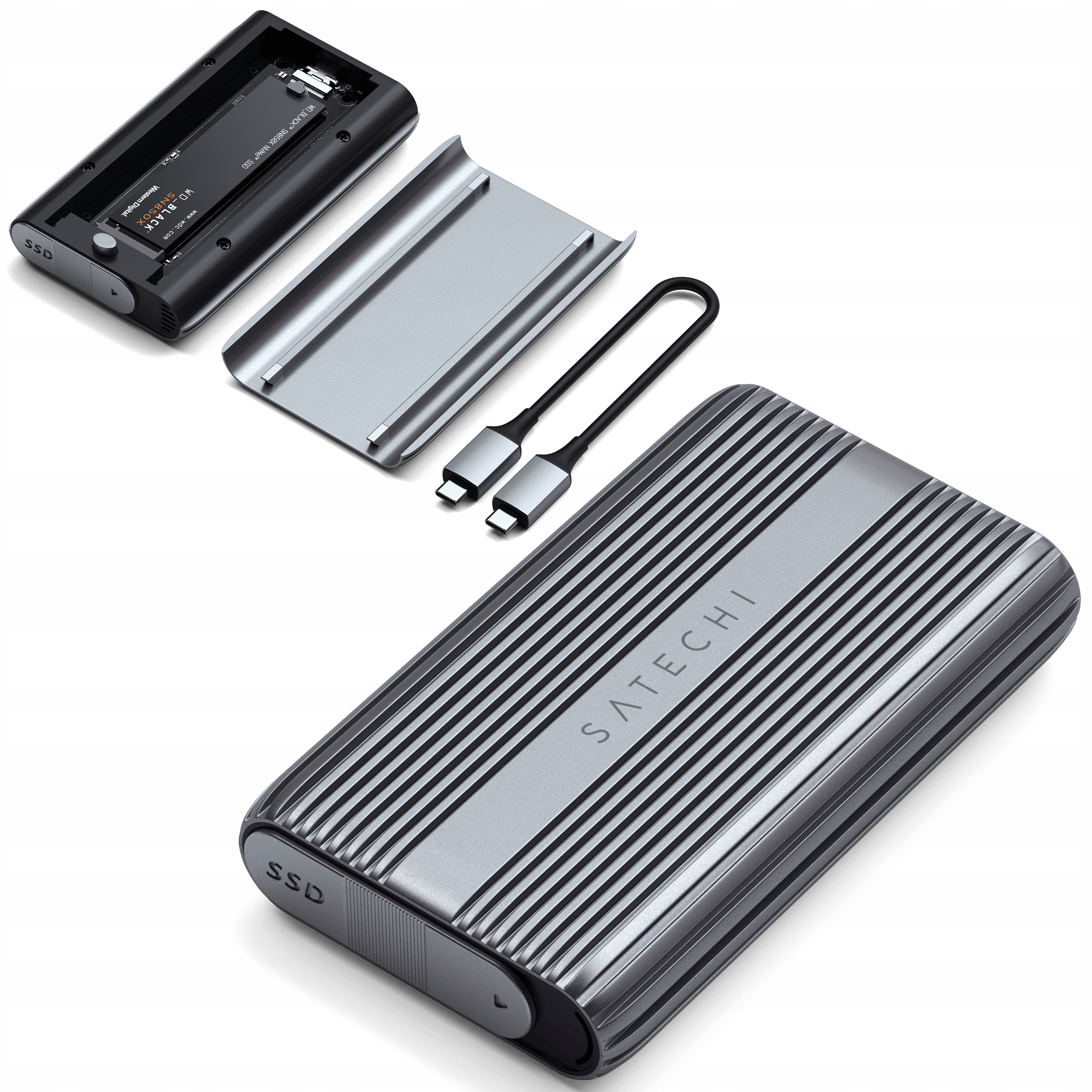 Obudowa Satechi USB4 NVMe Ssd Pro 40Gb/s Thunderbolt 4 do 3840 MB/s