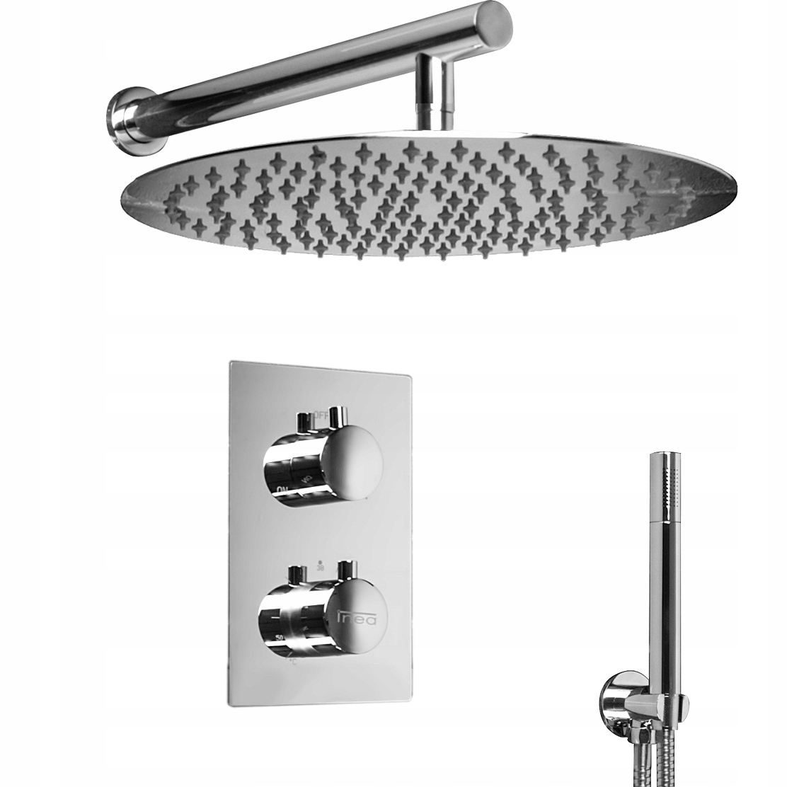 Podomietkový sprchový set s dažďovou sprchou 30 cm