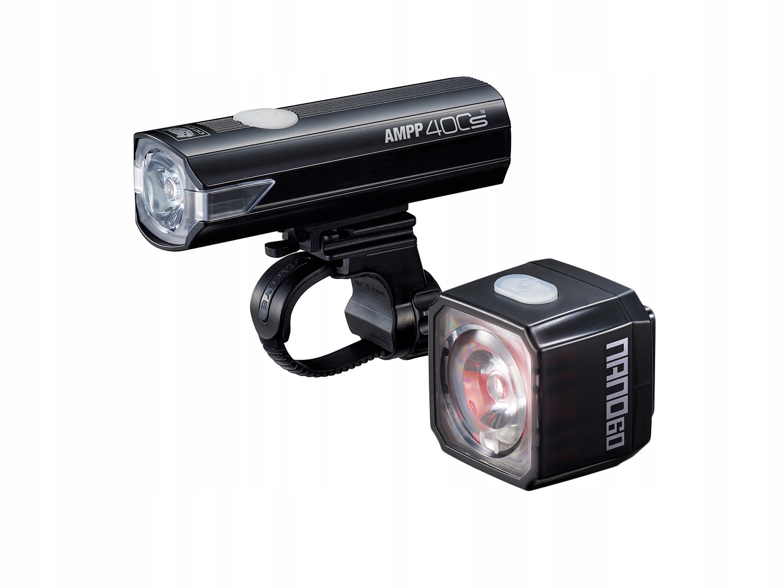 Sada cyklistických světel CatEye Ampp 400S NANO60