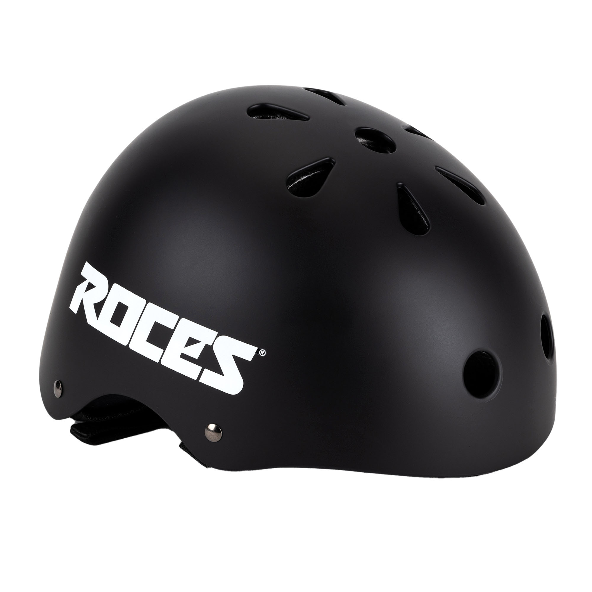 Dětská přilba Roces Aggressive černá 46-52 cm