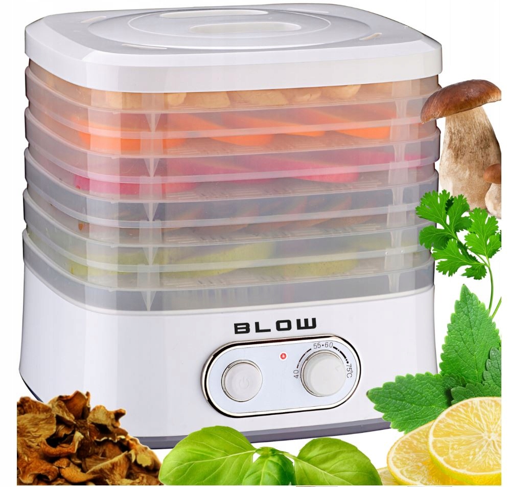 Sušička Hub Ovoce A Bylin Zeleniny Eko 5 Sít