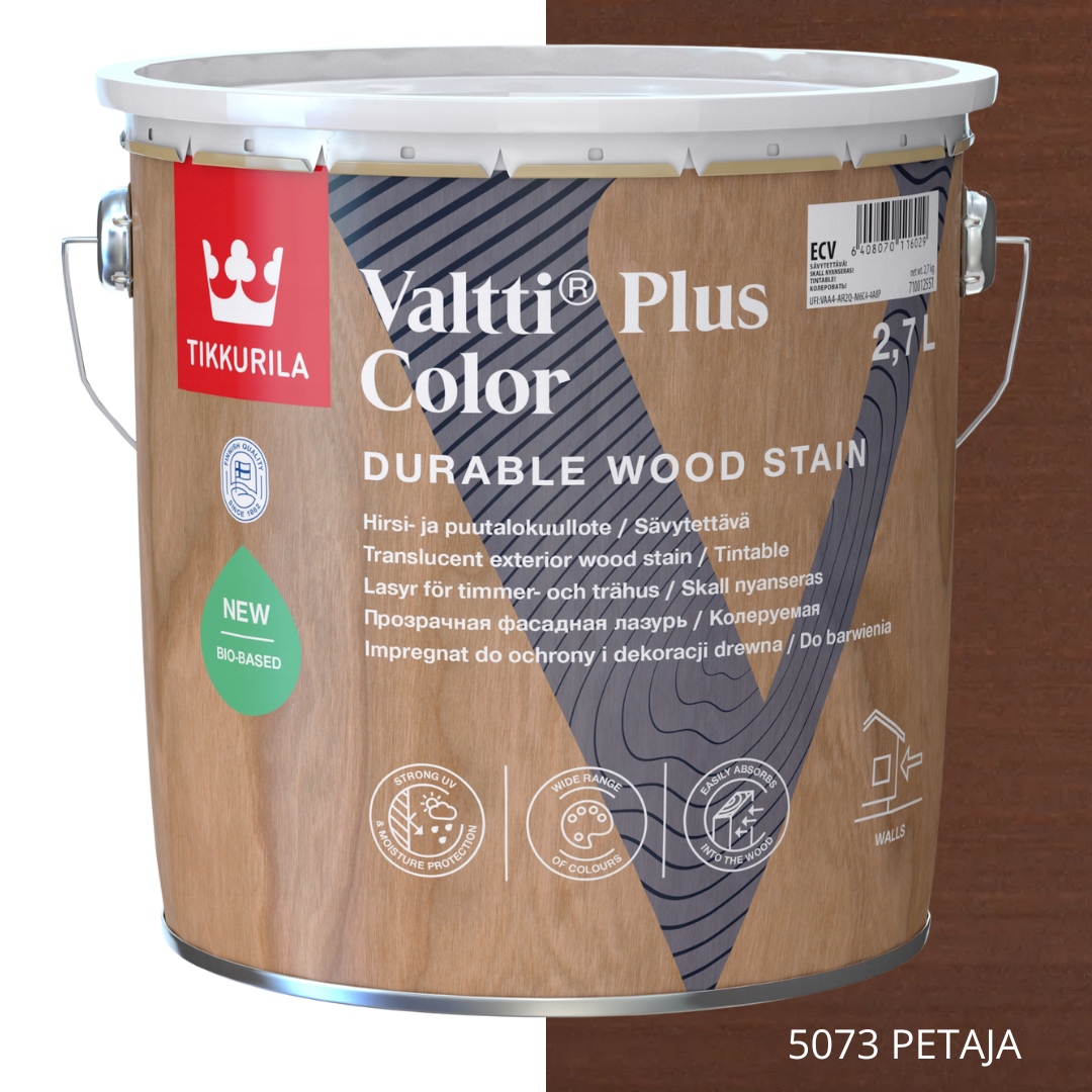 Tikkurila Impregnace Valtti Plus Barva 2,7 L Barva 5073 Petaja