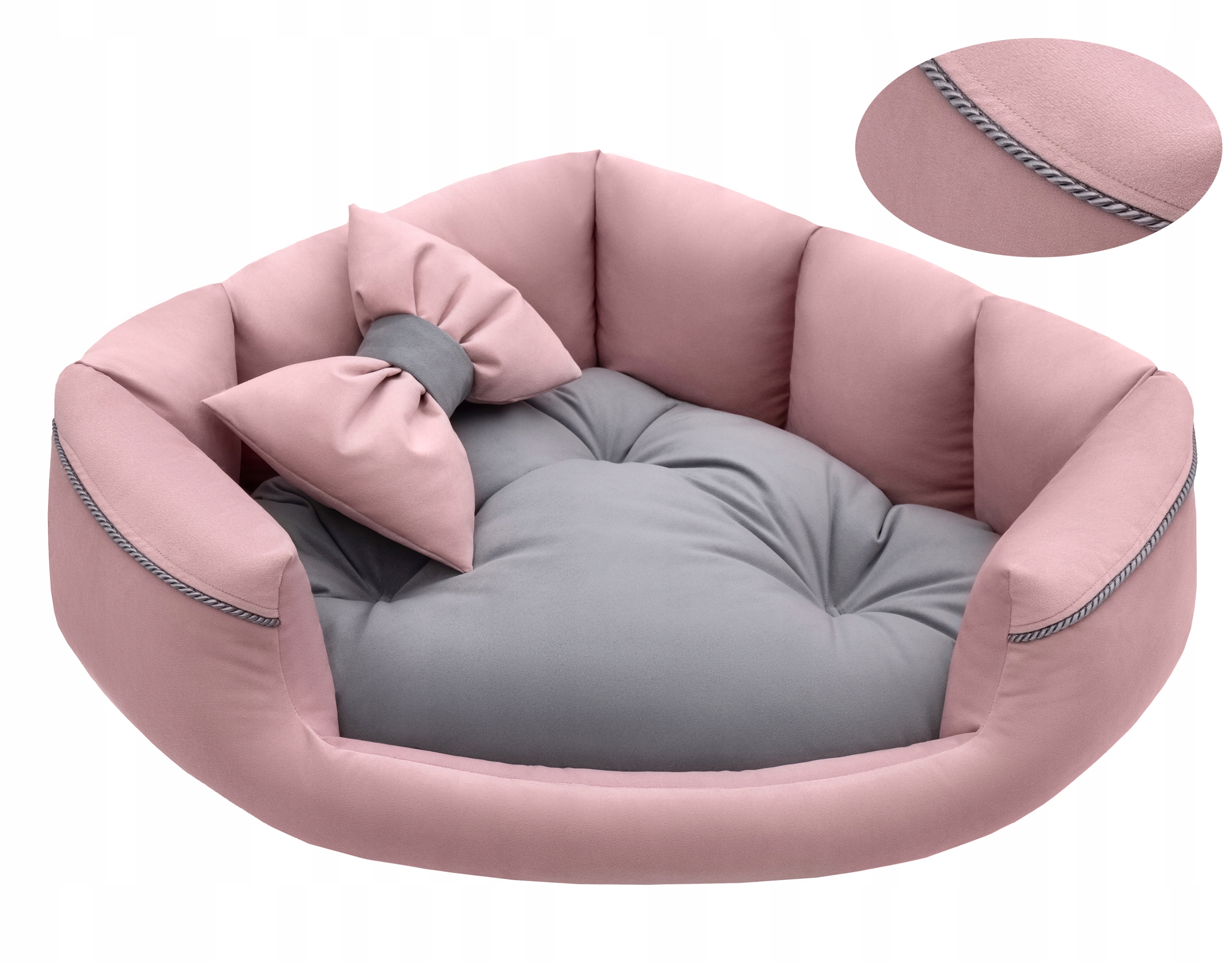 Pelíšek Lehátko pro psa kočku 40x40 Velurové