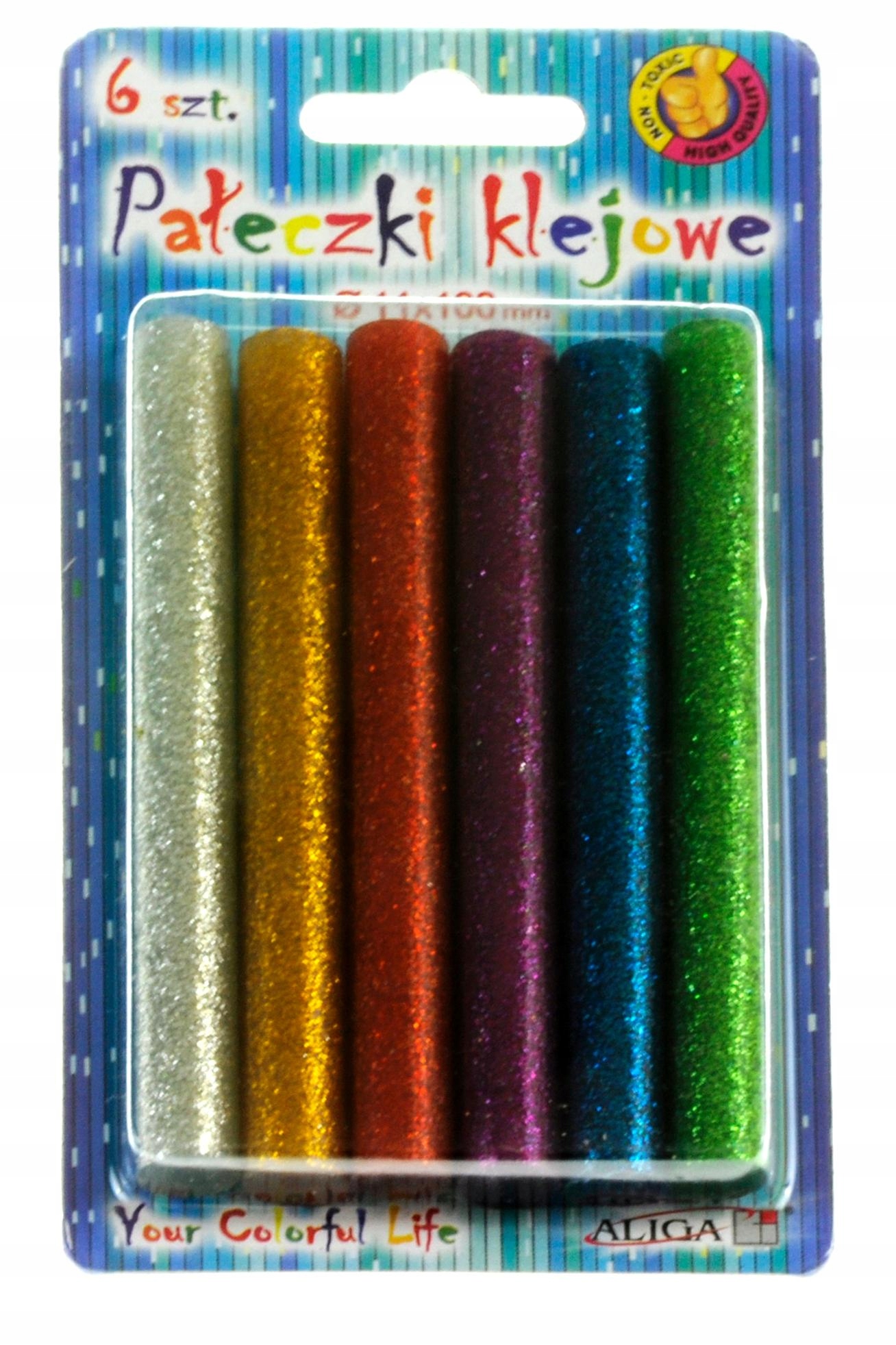 

Klej do pistoletu brokat 11mm JB11-MIX
