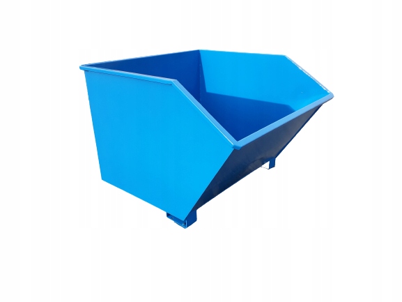 Niski, szeroki pojemnik PMUC LIGHT 1500 L Waga 203 kg