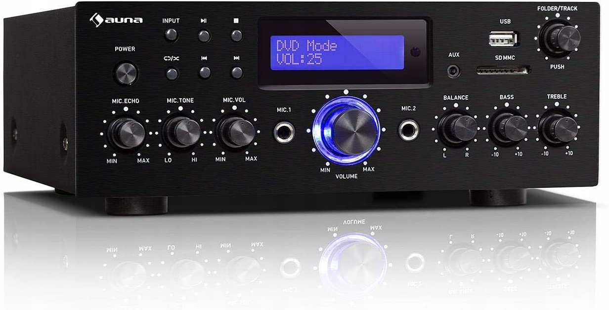 Wzmacniacz Hi-Fi, 2 x 50 W RMS, Bluetooth Auna AMP-5 BT