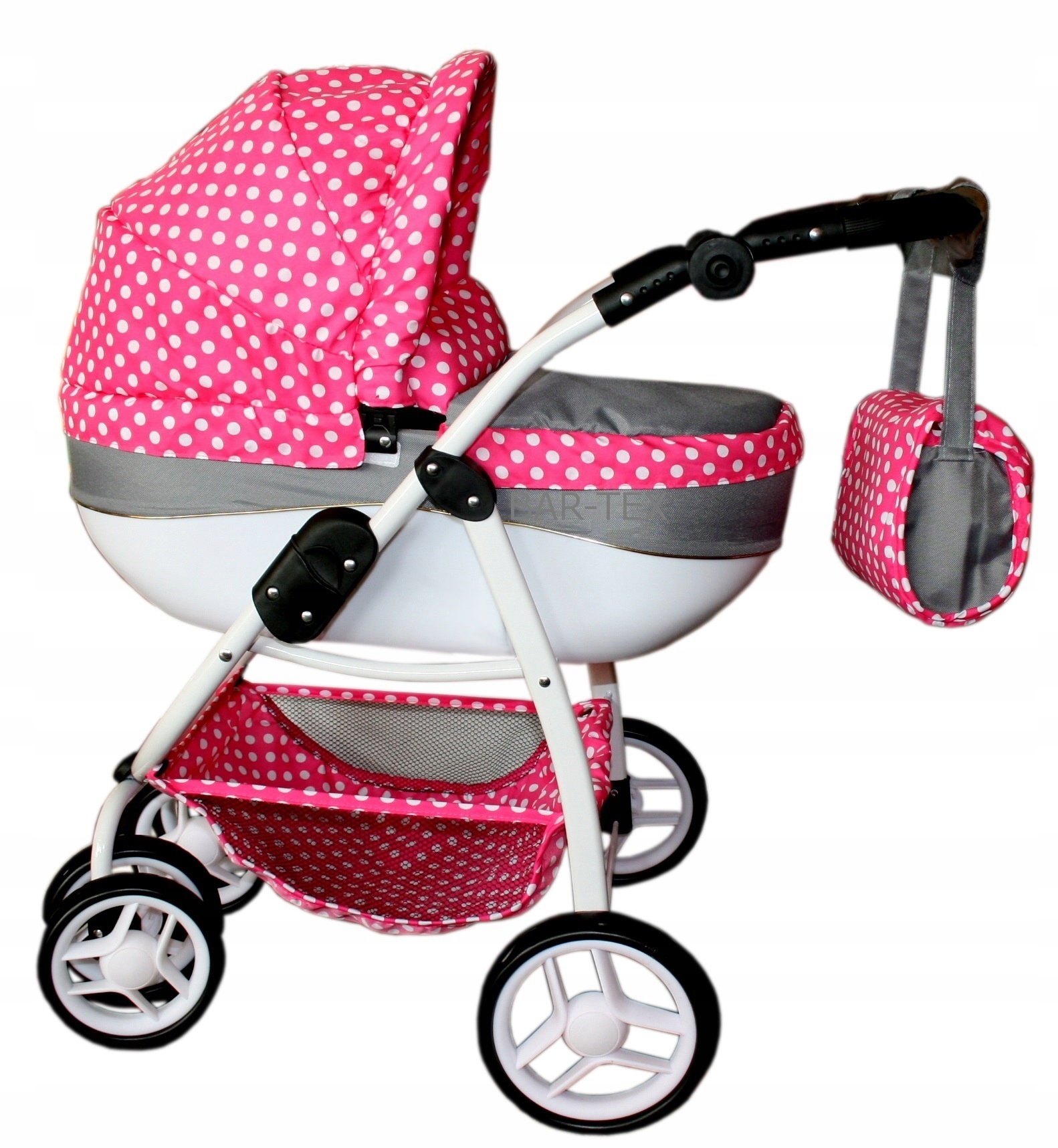 

Wózek Dla Lalek Głęboki Plastikowa Gondola Duży