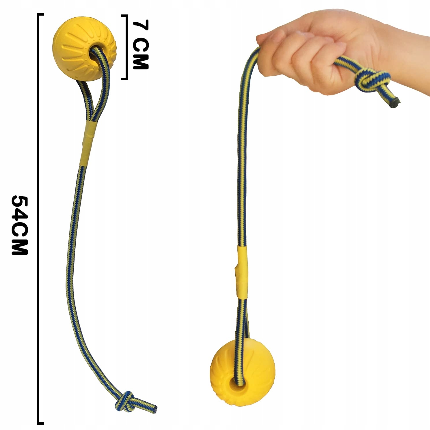 Levně Fling Durafoam Míček Pro Psy S Vodním Lanem Pro Malé I Velké Psy