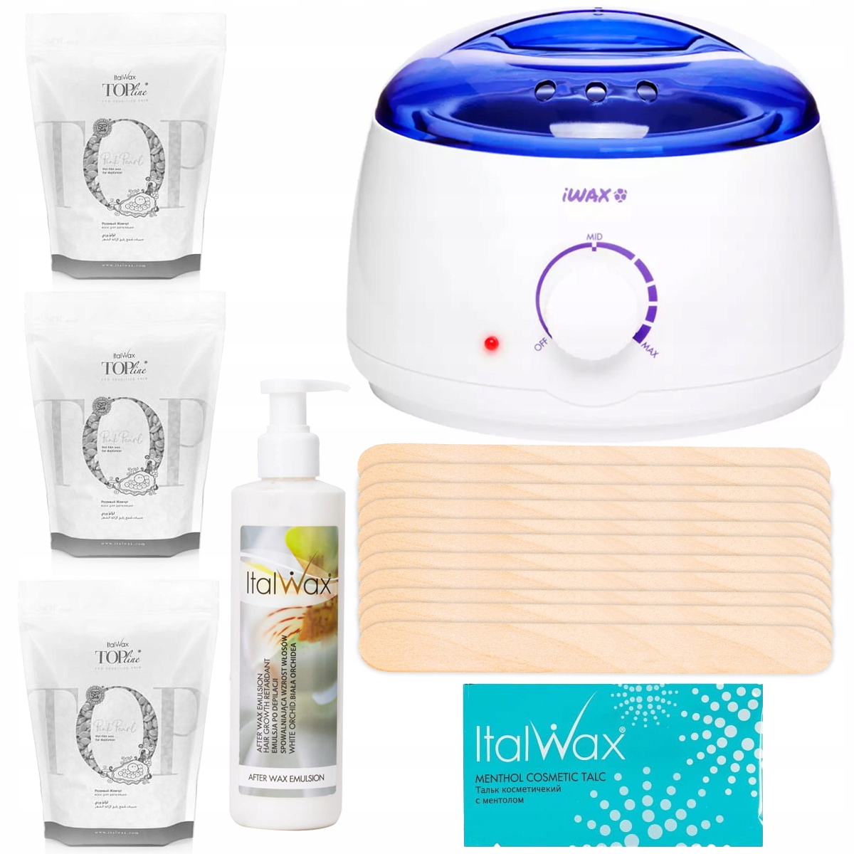 Zestaw Top Line Crystal z podgrzewaczem i emulsją White Orchid